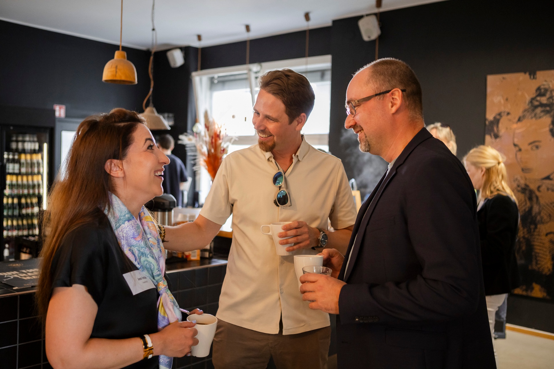Leaders connecting at a Data Masterclass event